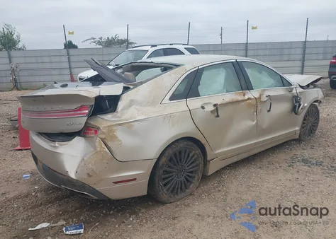 2017 Lincoln Mkz Reserve z USA, uszkodzony, nr VIN 3LN6L5F93HR660237